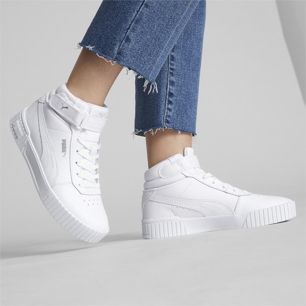 Puma CARINA 2.0 MID women's sports shoes white 38585102 r 40