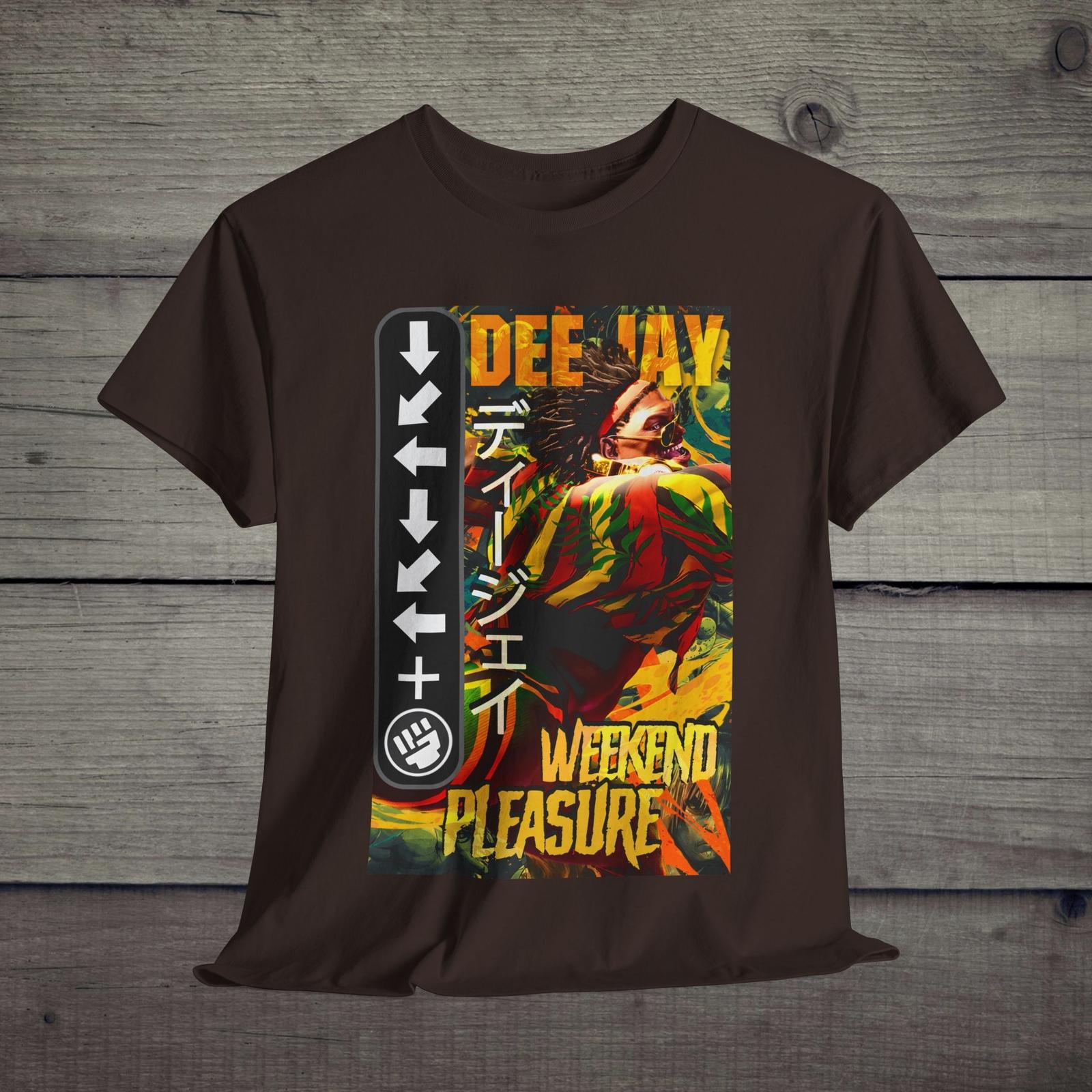 Dee Jay Street Fighter 6 Gaming Tee, Video Game Unisex T-Shirt Mens Womens Tees Top,Gamer Gift, Retro S