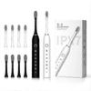 6-Speed Sonic Electric Toothbrush 3 Colors Adult Rechargeable Soft-Bristled Couple Toothbrush Male And Female Students Waterproof Toothbrush 25-26