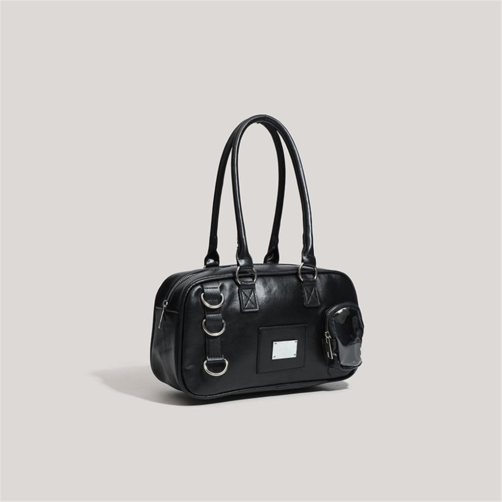 Japanese Style High Quality Boston Commuter Handbag Shoulder Bag