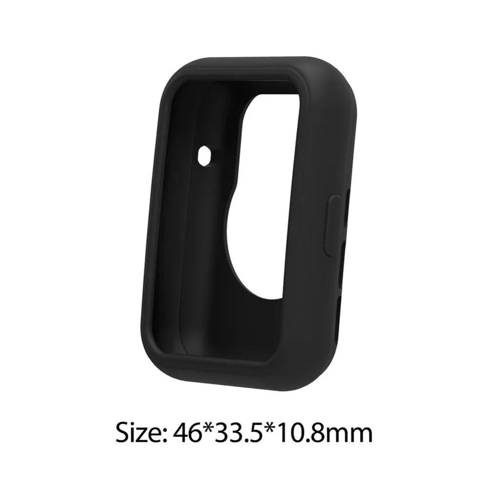 Colorful all Prevention Protector Case Silicone Shell Bumper Frame Shockproof Scratch Silicone Strap For Huawei Watch Fit 2