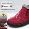 Women's Winter Plush Cotton Boots – Plus Size, Warm Snow Boots, Short Boots for Couples