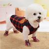 Rutschfeste Robuste Sohle Hundeschuhe Für Pudel Und Teddyhunde Warm Und Gemütlich In Rosarot Und Blau