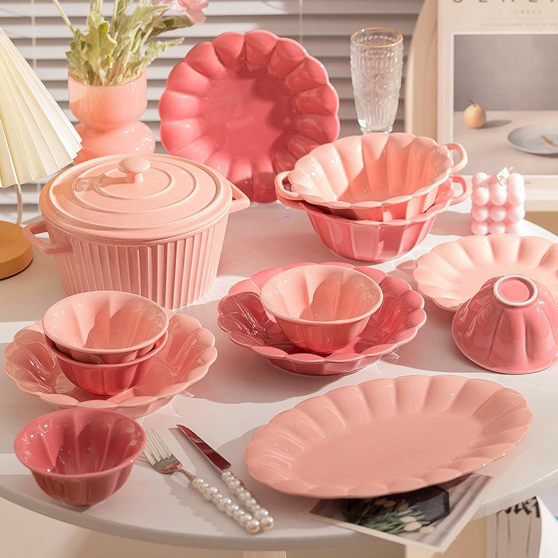 2024 Luxury Tableware Set: Elegant Bowl & Plate Combo - Perfect Housewarming Gift