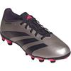 Adidas Predator League Comfortable Versatile Non-Slip Durable Low-Top Kids Soccer Shoes Kids Soccer Shoes Gray IF6410
