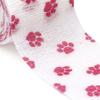 Yousheng 10Pcs Paw Print Pet Wrap Self-adhesive Non-Woven Fabric Tape Stretchy Comfortable Cat Wounds First Aid Bandage