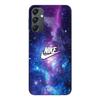 Case For Samsung Galaxy A05s White Nike Logo Colorful Space Maniacase
