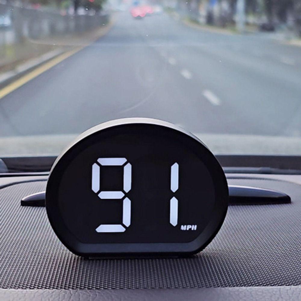 Versatile Compatibility GPS Car Digital Speedometer Windshield Speed Projector Tachometer