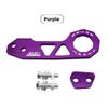 6 Colors Racing Rear Tow Hook 256*91mm Rear Tow Hook High Quality Bumper Trailer