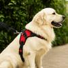 Durable Nylon Dog Cat Harness Adjustable Breathable Dog Harness Vest Heavy Duty Wear-resistant Pet Vest Outdoor
