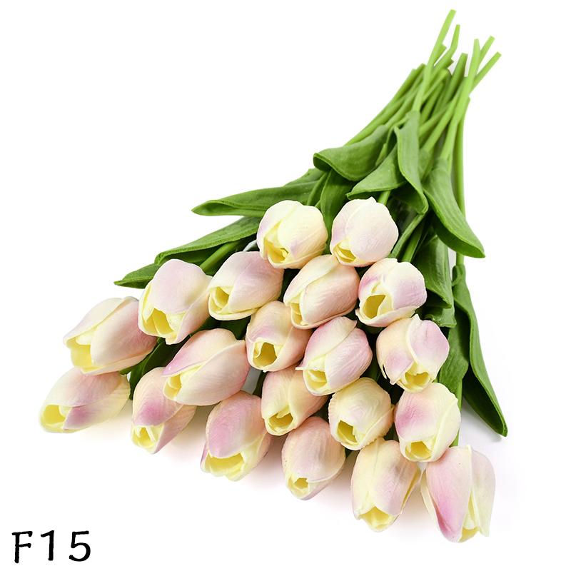 5/10pcs PU Tulip Simulation Flower Artificial Flowers Fake Tulips Real Touch Flower Arrangement Bouquet for Home Wedding Decor