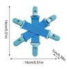 Bed Sheets Clips Compact Anti-Twist Wad-Free Bed Sheets Holder for Home Bedroom Living Room Apartment Dorm Dormitory Hotel