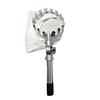 Long Handle Fruit Picker Metal Fruit Harvesting Claw with Cloth Bag Stainless Steel Pole Adjustable Tree Fruit Harvester for Apples