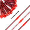 40× JST 2-Pin Stecker 22 AWG – 10cm & 15cm Kabel – Für LEDs, RC-Akkus, Spielzeug – Hohe Qualität – Rot