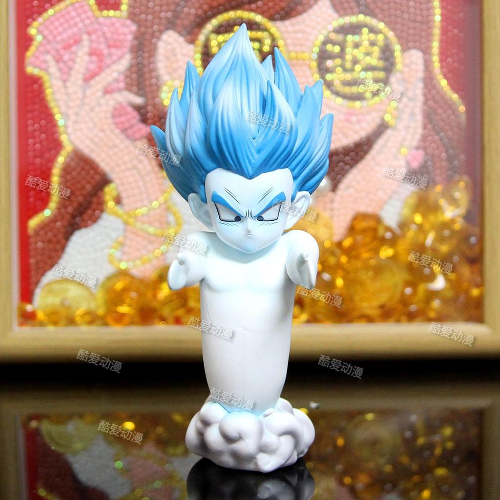 Dragon BallZ Gotenks Ghost Squad Form SSj3 Can be move PVC Battle Anime Figure 5.9Inch/15cm Favorite Form Toys Doll Gifts