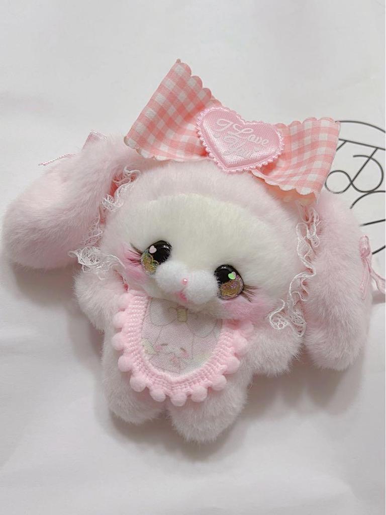 [USED] Sanrio Pream Prim Artist Wool Teddy Bear Handmade Plush Toy