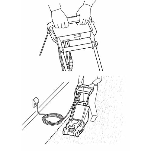 Makita Elektro-Rasenmäher (Wechselstrom 100 V) Rollentyp 5 Klingen/Netzkabeltyp Schnittbreite 280 mm/Höhe 5 – 55 mm MLM2851
