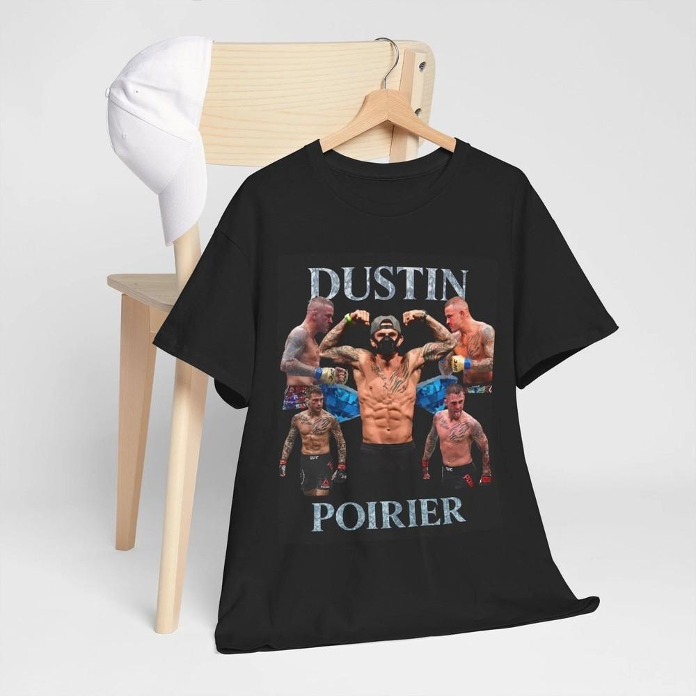 Dustin Poirier Graphic T-Shirt Gift For Fan Full Size Black CM018 Unisex T-Shirt