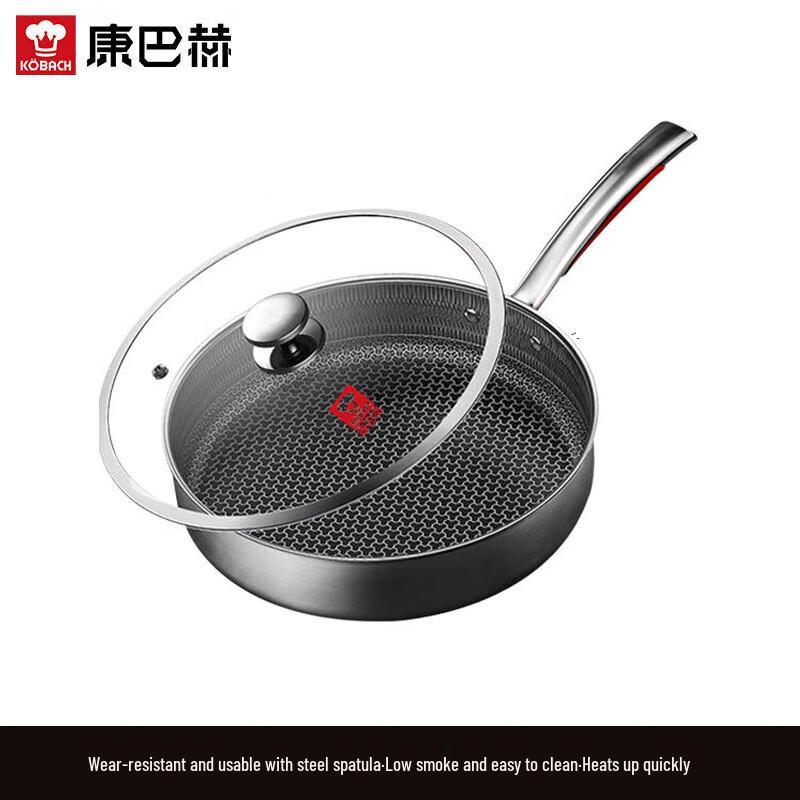 Kangbah 316L Stainless Steel Non-stick Frying Pan