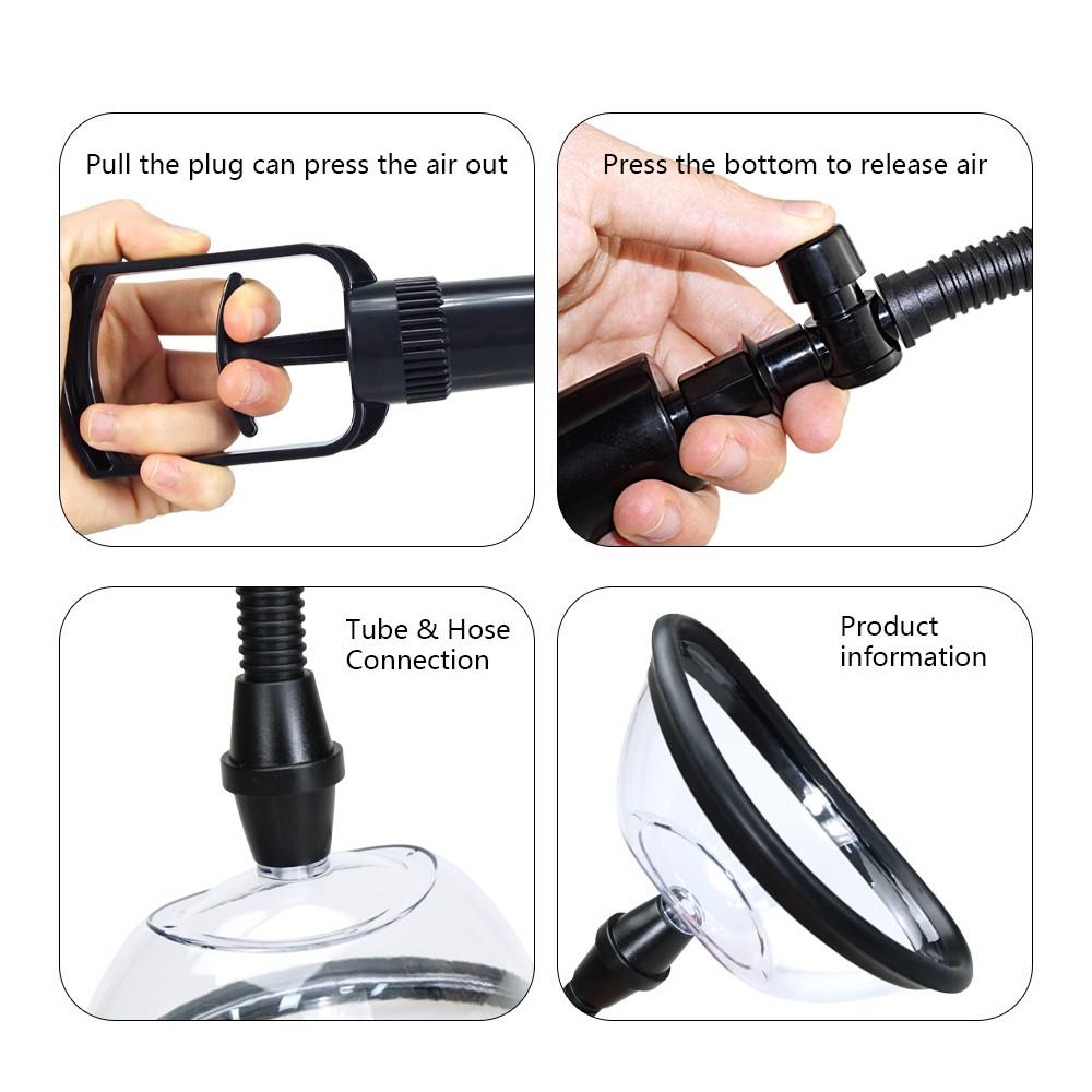 Nipple Stimulator Enlarge Vacuum Pump Breast Massage Pussy Pump Vagina Clitoris Sucker Women's Accessories Sex Toys For Women 18