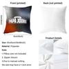 Papa John's Cushion Cover Reversible Plush Pillow Cover – For car, sofa, bedroom, perfect as a gift.