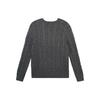 Polo Ralph Lauren Ss23 Round Neck Solid Color Simple Long Sleeve Sweater Men sweater Dark-Gray 710775885-041