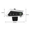 Motorcycle Helmet Headset Bluetooth Receiver Wireless Free-Hands Call Headphones
