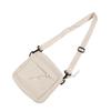 1PC Lightweight Adjustable Nylon Crossbody Sling Bag for Men Buckle Zipper Closure Compartment Going Out Postman Bag Commuting Bag for Work