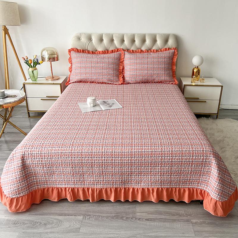 

Four Seasons Universal Washed Cotton Three Piece Non-slip Thickened Bedspreads Покрывала Покрывала, которые можно стирать 220cmx240cm