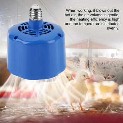 Chicken Heating Lamp Farm Animal Warm Light For Piglet Duck Temperature Controller Heater For Incubator Farm Tools 100-300W