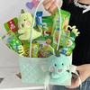 2026 New Reusable Waterproof Flower Tote Bag Eco Friendly Wedding Party Favors Gift Box Portable Bouquet Packaging Decorations