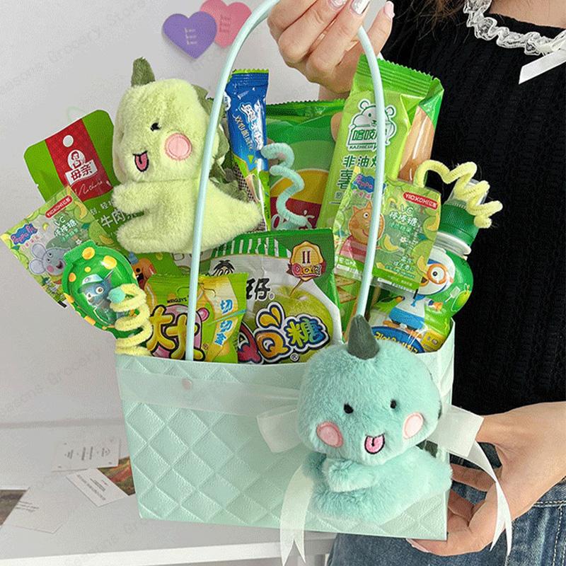 2026 New Reusable Waterproof Flower Tote Bag Eco Friendly Wedding Party Favors Gift Box Portable Bouquet Packaging Decorations