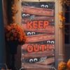 Halloween Front Door Decoration Skull Pumpkin Blood Hand Large Door Cover Banner for Home Happy Halloween Party Decoration 2025