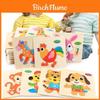 Puzzle in Legno di Qualità Premium Giocattolo Educativo Sviluppo per Bambini con Stile alla Moda