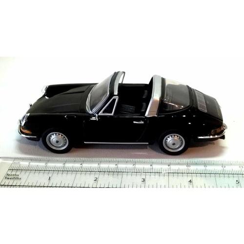Bburago 1/32 Scale Porsche 911 Targa Open-Top Spider 1967 (Black)