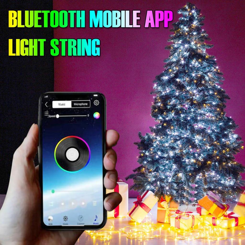 Bluetooth Light String Mobile Phone APP Copper Wire Light USB Bluetooth String Lights