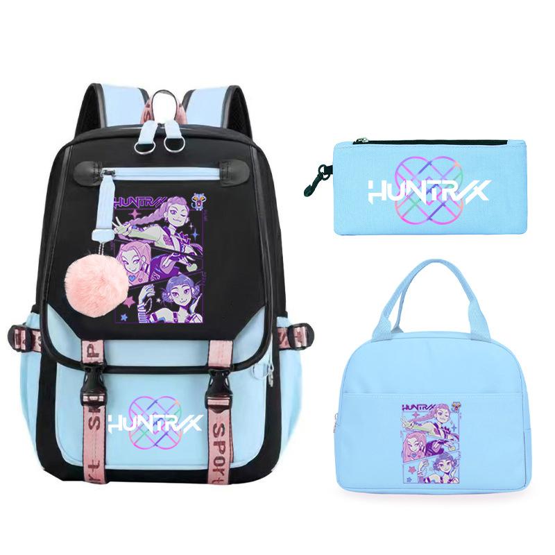 KPop Demon Hunters Demon Hunters Printed Fashion Children's Backpack Foreign Trade Trend Student School Bag