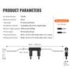 Safety Squat Bar, 1,500 LBS Fitness Squat Bar, Safety Squat Bar Attachment with Shoulder and Arm Pads, 32mm Diameter Weight Bar, Ideal for Front
