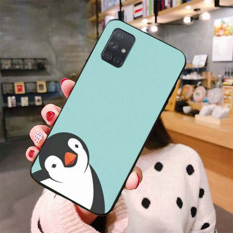 

Чехол для телефона с изображением пингвина для Samsung Note 8 9 10 20, чехол для Note10Pro 10lite 20ultra M20 M31, чехол samsungM51