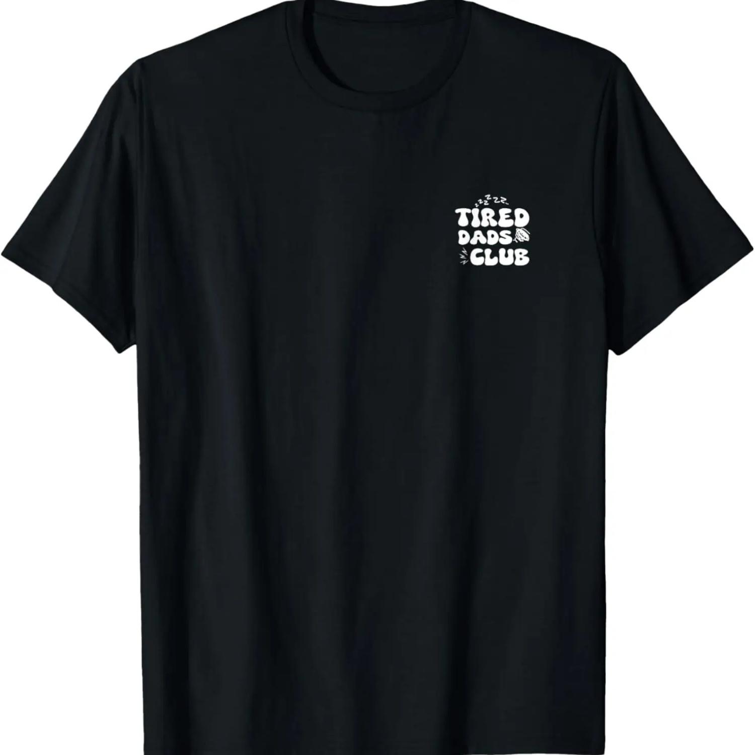 Tired Dads Club Play Cars Mat Road Car Race Dad Fathers Day T-Shirt XXXXXL чёрный