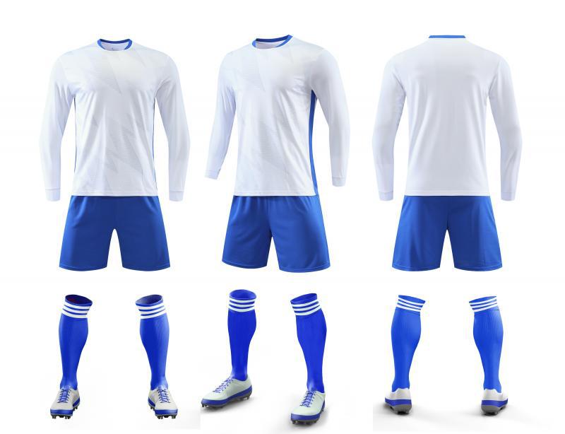 Football Suit, Professional Game Training Jersey, Jersey, Long-Sleeved Sportswear, Quick-Drying Football Suit.