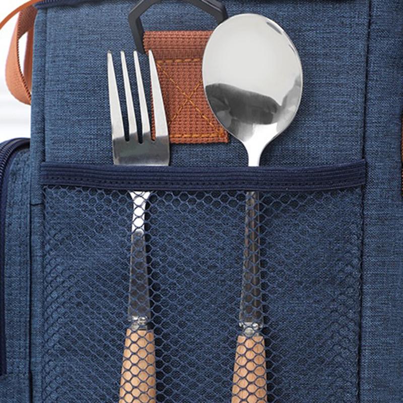 Insulated Lunch Bag Large Lunch Bags For Kids Women Men Reusable Lunch Bag With Adjustable Shoulder Strap Work School Bento Bag