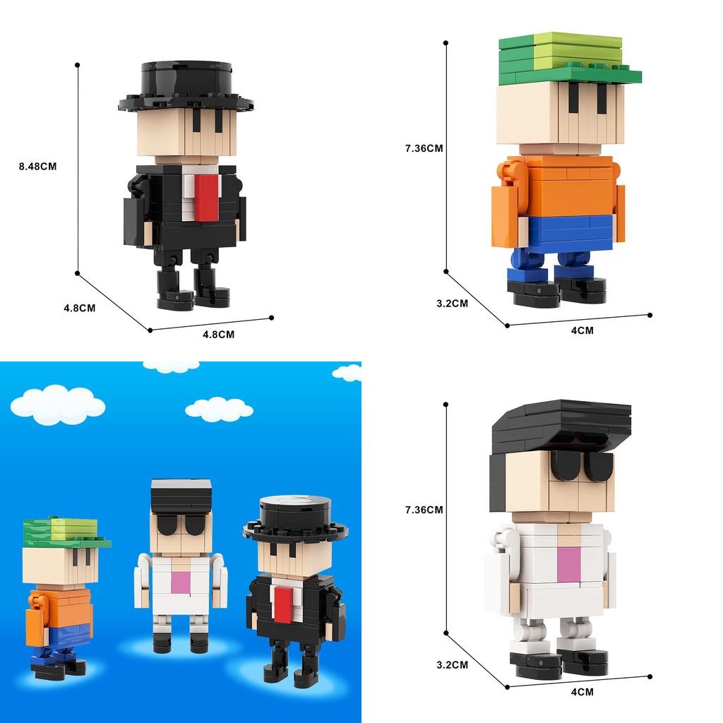 Gobricks Moc Falling Battle Baustein Set Diy Kreatives Spielzubehör Kleinteile Montage Spielzeug Für Jugendliche