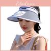 Summer Sun Protection Hat With Fan And Wide Brim For Outdoor Activities