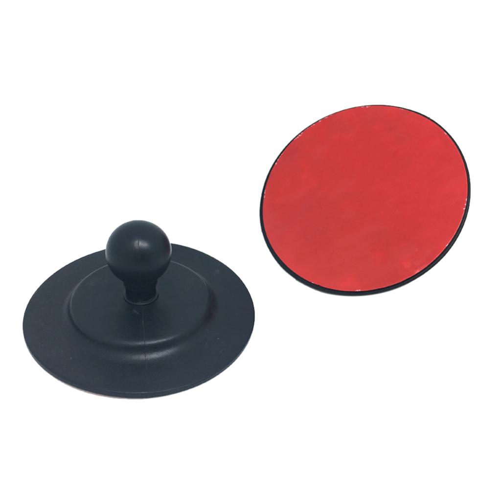 Aluminum Base Rubber Motorcycle Bike Mount Black Fork Stem Base with Ball for Head for Ball Mount Adapter