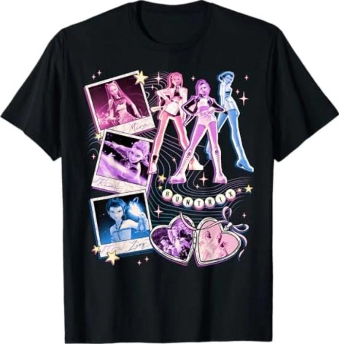 Huntrix Mira Rumi & Zoey BFF s Collage T-Shirt S