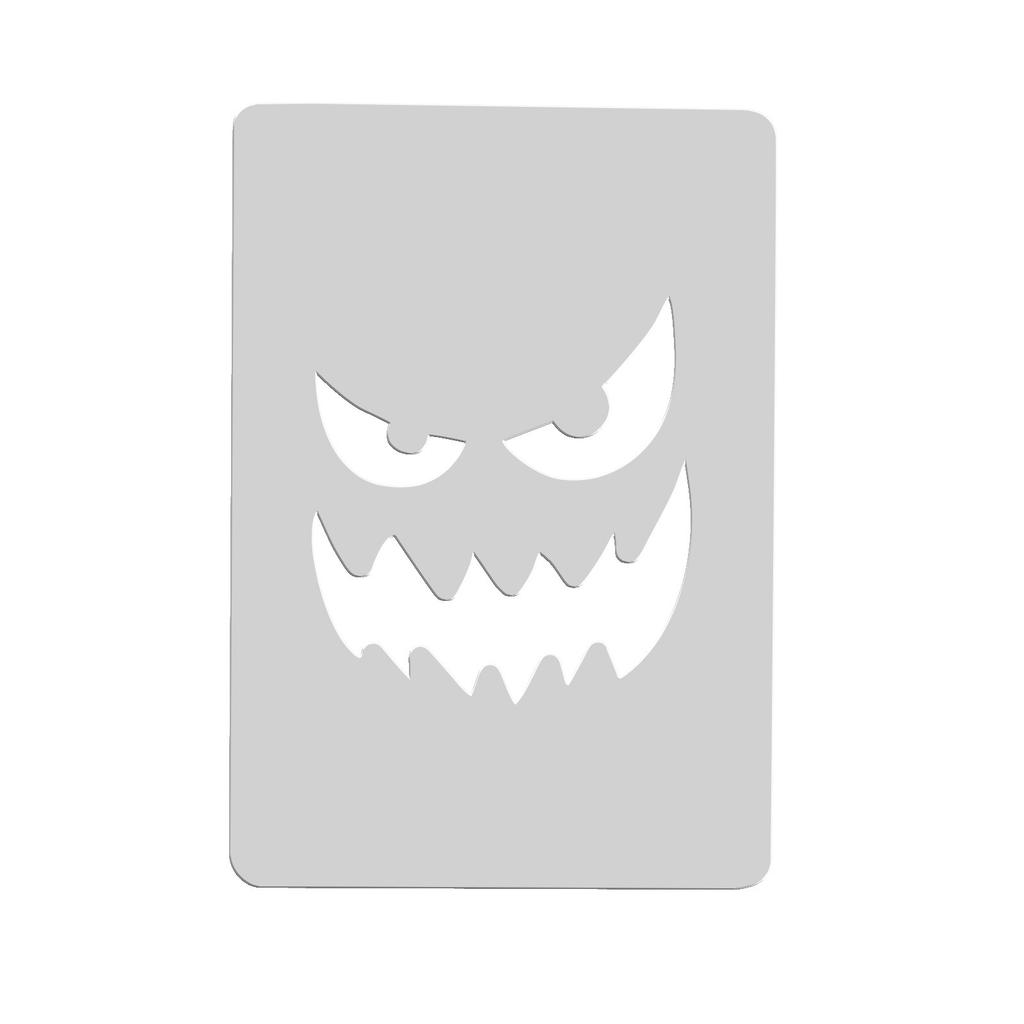 Halloween Acrylic Router Template, Scary Pumpkin Transparent Acrylic Woodworking Template, Curve Tracing Template, Tools