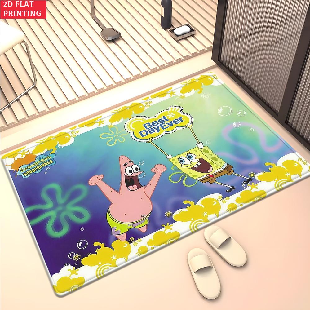 Cartoon and Anime Large Room Carpet Non Slip Cartoon Kids Bedroom Living Room Floor Mat Home Decor Children's Play Carpet