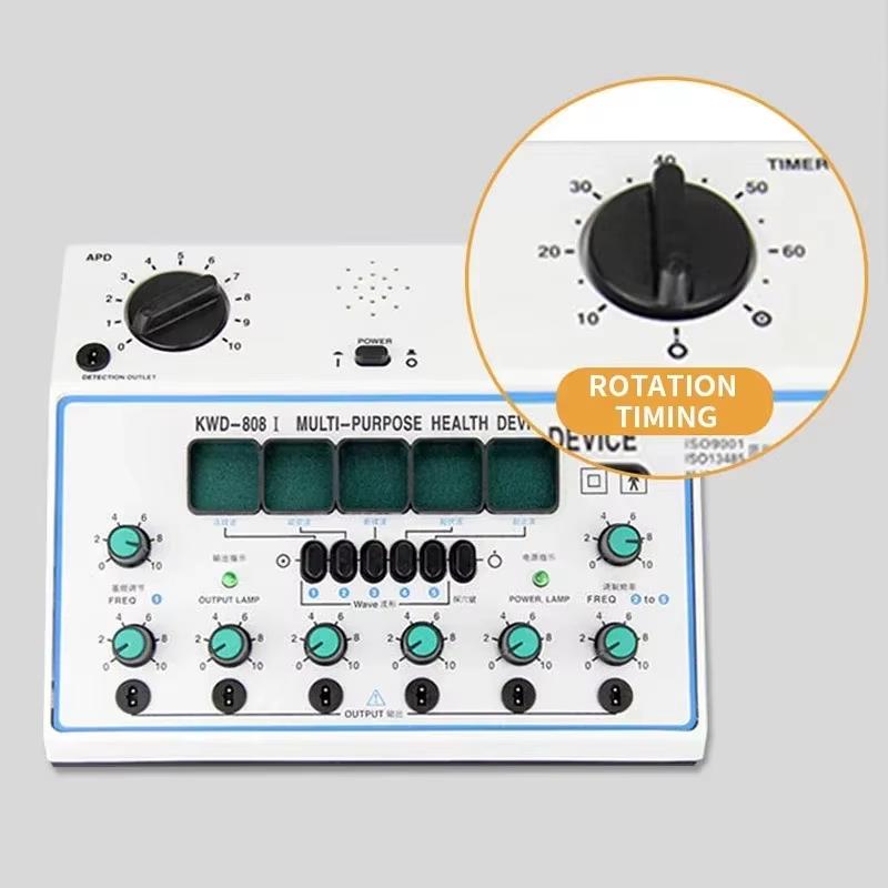 Hot KWD-8081 Electronic Acupuncture Electrotherapy Instrument - 220V/DC 9V Electroacupuncture Tool for Daily Health Care