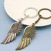 Simple Large Wings Pendant Keychain